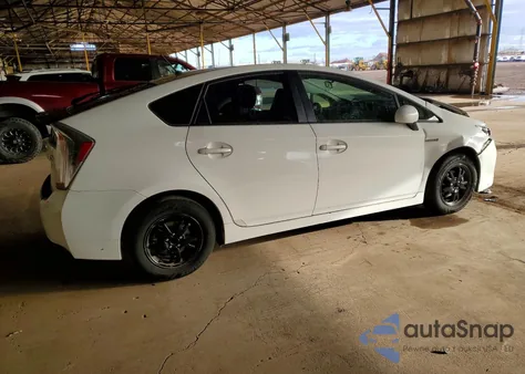 2012 Toyota Prius z USA, uszkodzony, nr VIN JTDKN3DU8C5424719